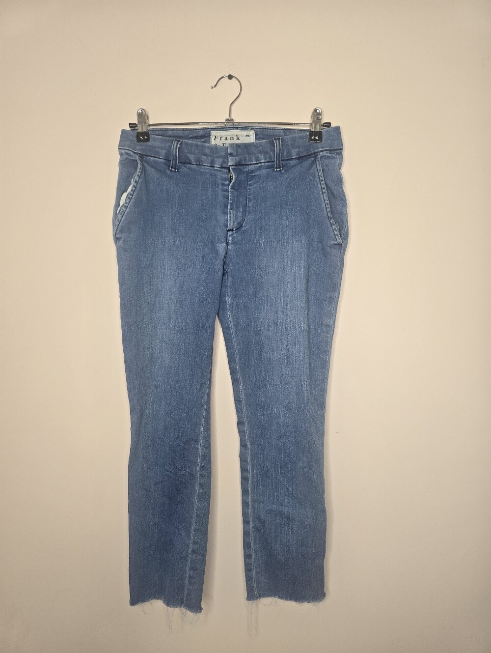 Frank & Eileen Blue Ankle Cropped Jeans